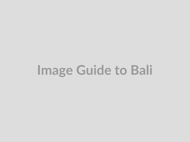 Image Guide to Bali