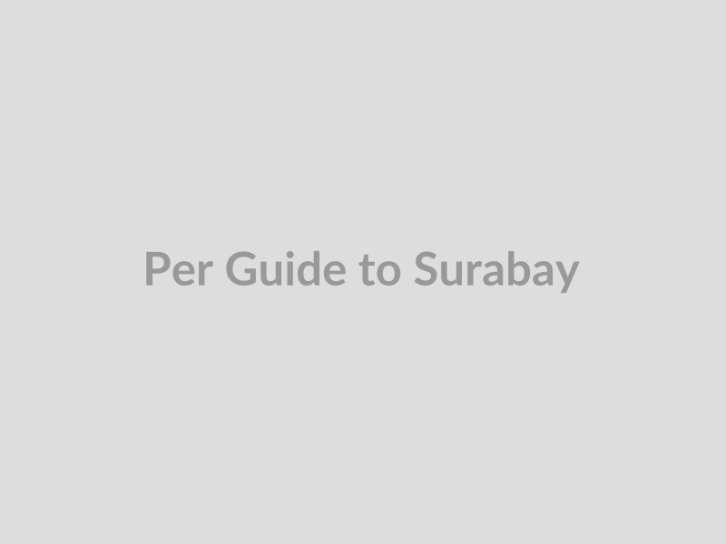 Per Guide to Surabaya