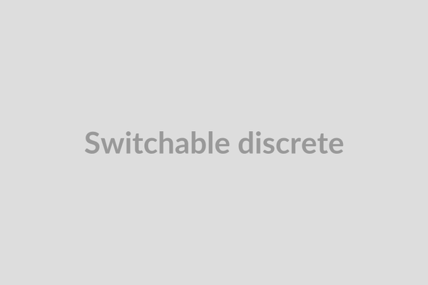 Switchable discrete open architecture